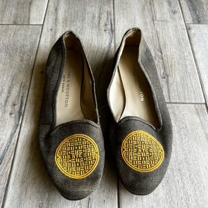 Stubbs & Wootton women’s slippers linen